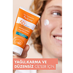 Avene Solaire Cleanance SPF 50+ Yağlı Ciltler için Güneş Koruyucu 50 ml ( SKT:9.2026) - 5