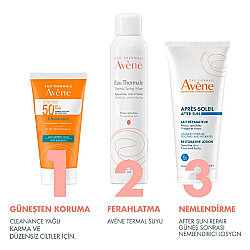 Avene Solaire Cleanance SPF 50+ Yağlı Ciltler için Güneş Koruyucu 50 ml ( SKT:9.2026) - 6