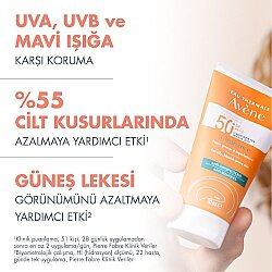 Avene Solaire Cleanance SPF 50+ Yağlı Ciltler için Güneş Koruyucu 50 ml - 4