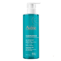 Avene Cleanance Yağlı Ciltlere Özel Yüz ve Vücut Temizleme Jeli 400 ml - Avene