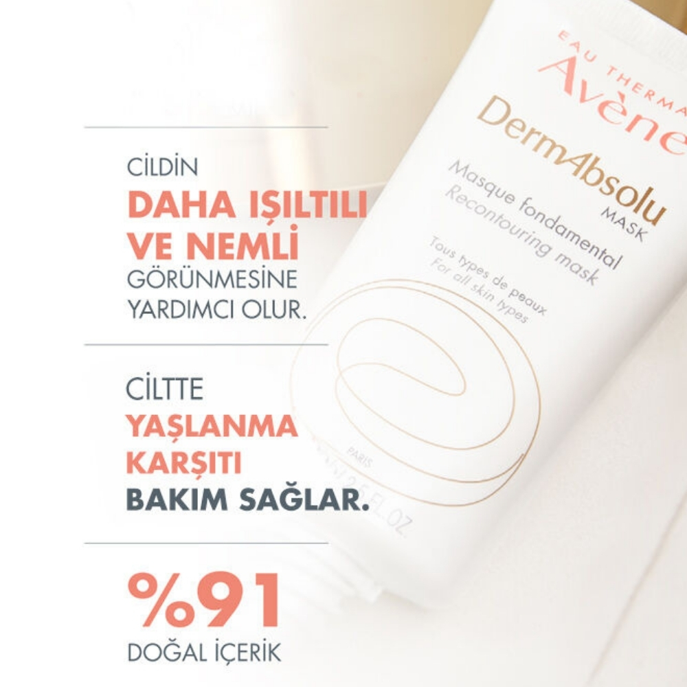 Avene Dermabsolu Canlandırıcı ve Sıkılaştırıcı Maske 75ml - 6