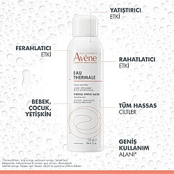 Avene Eau Thermal Spring Water Termal Su 150 ml x 2 adet - 5