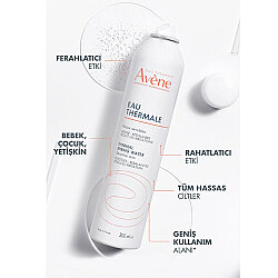 Avene Eau Thermale Water Termal Su 300 ml - 4