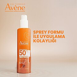 Avene Hassas Ciltler için Güneş Koruyucu Sprey SPF50+ 200ml - 3