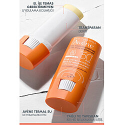 Avene Hassas Bölgeler için Güneş Koruyucu Stick Spf50 8 gr - 3
