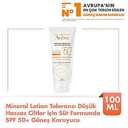 Avene Lait Minéral Mineral Lotion Mineral Güneş Losyonu SPF50+ 100ml - 5