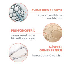 Avene Mineral Fluid SPF 50+ Hassas Ciltler için Ultra Hafif Renkli Güneş Kremi 40ml - 4