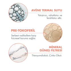 Avene Mineral Fluid SPF 50+ Hassas Ciltler için Ultra Hafif Renkli Güneş Kremi 40ml - 8