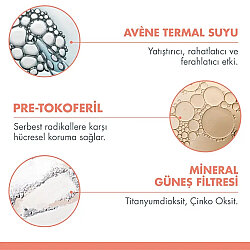 Avene Fluide Mineral Teinte Güneş Kremi Spf50+ 40 ml - 3