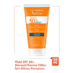 Avene Solaire SPF50+ Fluid Ultra Light 50 ml ( SKT 8.2026) - Deneme Boyu (1)