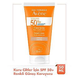 Avene Solaire SPF 50+ Renkli Güneş Kremi 50 ml - 2