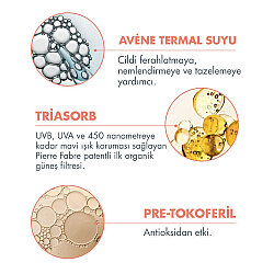 Avene Solaire SPF 50+ Renkli Güneş Kremi 50 ml - 4