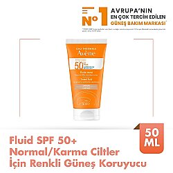 Avene Solaire Tinted Fluid Renkli Güneş Kremi SPF50+ 50 ml - Avene