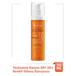 Avene Solaire Anti-age SPF50+ Yaşlanma Karşıtı Renkli Güneş Koruyucu 50 ml - Avene (1)