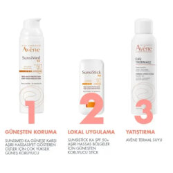 Avene SunsiStick KA SPF 50+ Aşırı Hassas Bölgeler için Güneşten Koruyucu Stick 20gr - 4