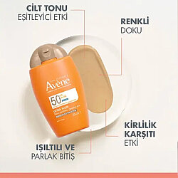 Avene Ultra Fluid Perfector SPF50+ Renkli Güneş Kremi 50 ml - 4
