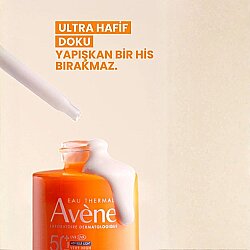 Avene Ultra Serum SPF 50+ Aydınlatıcı Etkili UVA,UVB ve Mavi Işık Karşıtı Güneş Koruyucu Serum 30 ml - 3