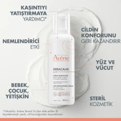 Avene XeraCalm A.D Atopiye Eğilimli Ciltler için Nemlendirici Krem 400ml - 6