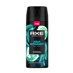 Axe Erkek Sprey Deodorant Aqua Bergamot 150 ml - Axe