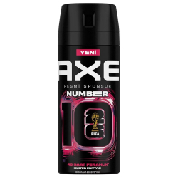 Axe Number 10 Erkek Sprey Deodorant Limited Edition 150 ml - Axe