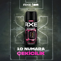 Axe Number 10 Erkek Sprey Deodorant Limited Edition 150 ml - Axe (1)