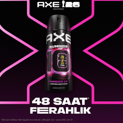 Axe Number 10 Erkek Sprey Deodorant Limited Edition 150 ml - 3
