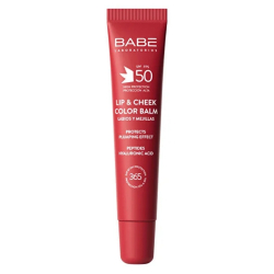 Babe Lip&Cheek SPF50 Red Dudak Balmı 20ml - Babe