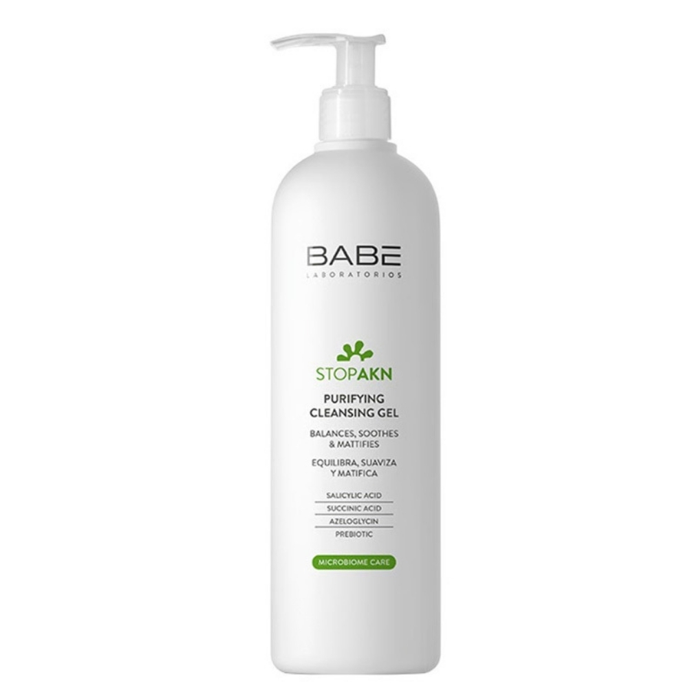 Babe Stop Babe Akn Purifying Cleansing Gel 400 ml - Babe