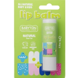 Babyton Bebek & Çocuk Doğal Dudak Koruyucu Bitkisel Lipbalm Naturel 5gr - Babyton