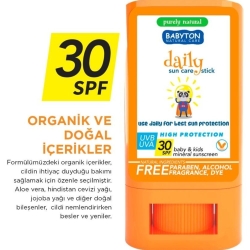 Babyton Bebek ve Çocuklar İçin Günlük Güneş Koruyucu 20gr - Babyton (1)