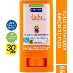Babyton Bebek ve Çocuklar İçin Günlük Güneş Koruyucu 20gr - Babyton