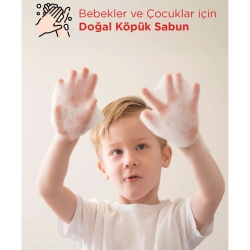 Babyton Çocuklar İçin Doğal Köpük Sabun Naturel 350ml - 3