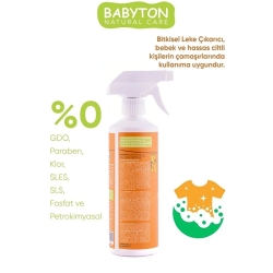 Babyton Doğal Bitkisel Leke Çıkarıcı Arındırıcı 500 ml - Babyton (1)