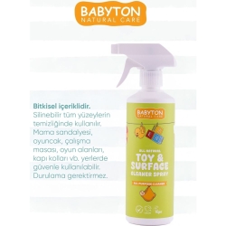 Babyton Doğal Oyuncak ve Mama Sandalyesi Temizleyici 500ml - 2