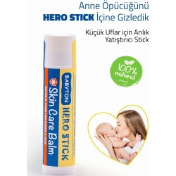 Babyton Hero Anlık Yatıştırıcı Stick Cilt Bakım Balsam 5ml - Babyton (1)