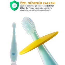 Babyton Silikon Bebek Diş Fırçası 6-24 Ay - 3