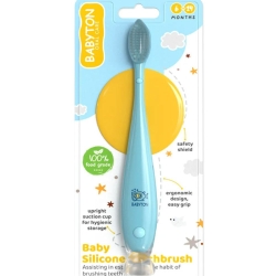 Babyton Silikon Bebek Diş Fırçası 6-24 Ay - Babyton