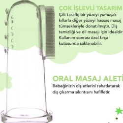 Babyton Silikon İkili Parmak Fırça - 3