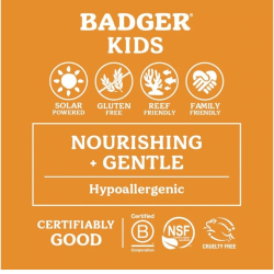 Badger Clear Zinc Çocuk Güneş Kremi SPF40 87ml - 3