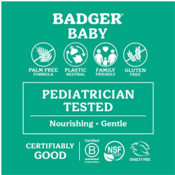Badger Organik Bebek Saç ve Vücut Köpük Şampuan 300ml - 4