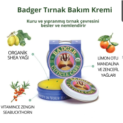 Badger Tırnak Çevresi Bakım Balsamı 21g - 2