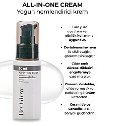 Be Beauty Essence Be Glow All-in-one Cream Canlandırıcı Ve Nemlendirici Krem 50 ml - Be Beauty Essence (1)