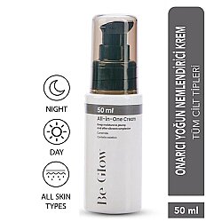 Be Beauty Essence Be Glow All-in-one Cream Canlandırıcı Ve Nemlendirici Krem 50 ml - Be Beauty Essence