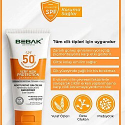 Bebak Nemlendirici Güneş Kremi Spf50+ 75ml - Bebak (1)