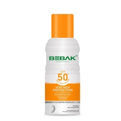 Bebak Spf50+ Yüksek Koruma Etkili Güneş Koruyucu Sprey 150 ml - Bebak