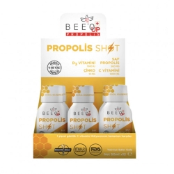 Beeo Up Propolis Çinko D3+C Vitamini Shot 12'li Kutu 
