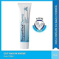 Bepanthol El ve Yüz İçin Cilt Bakım Kremi 30gr - Bepanthol