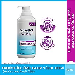 Bepanthol Sensidaily Çok Kuru Ciltler için Vücut Kremi 400ml - Bepanthol