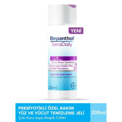 Bepanthol SensiDaily Yüz ve Vücut Temizleme Jeli 200ml
