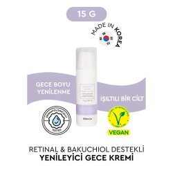 BibimCos Bakuchiol-Retinal Gece Kremi 15g - Bibimcos